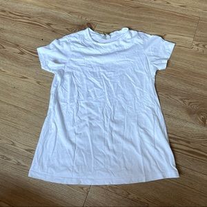 Asos White Basic Short Sleeve Tee Size 4
